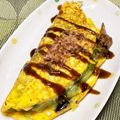 にきけん's cooksnap of when they made 野菜たっぷり簡単とん平焼き風♪.