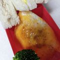 megcookmeg's cooksnap of when they made 万能味ソースでレンチンふわとろオムライス.