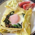 のぞみ00's cooksnap of when they made 米粉のガレット.