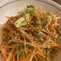 kuuchan86's cooksnap of when they made 手軽に居酒屋風☆大根きゅうり人参のサラダ.