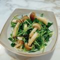 Chico・・☆'s cooksnap of when they made 豆苗としめじのナムル.