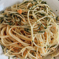 きまぐれごはんʕ•ᴥ•ʔ's cooksnap of when they made ✿鮭と塩昆布の和風パスタ✿.