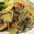 ミルクボール's cooksnap of when they made あさりとキャベツの和風パスタ.