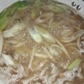 くまちゃん2004's cooksnap of when they made にんにくがっつり。みそ煮込みもつうどん.