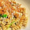 Esskitchen's cooksnap of when they made ワインと♡ひき肉とクレソンの和風パスタ.