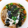 青森在住's cooksnap of when they made ぶっかけとろろそば♪.