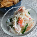 yu228's cooksnap of when they made たまには本物で！簡単な蟹と胡瓜の酢の物.