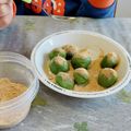 sukimaxxx's cooksnap of when they made レンジで簡単☆よもぎ団子.