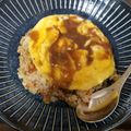 issao's cooksnap of when they made 万能味ソースでレンチンふわとろオムライス.