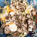 あたむ❤189's cooksnap of when they made 焼きうどん　すき焼き風味.
