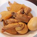 なないろの雪's cooksnap of when they made 手羽元と大根とたまごの甘辛煮.