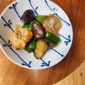カバゴン's cooksnap of when they made なすとピーマンと油麩の煮浸し.