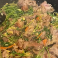 えみちょりん♪'s cooksnap of when they made ☆豆苗ともやしと豚肉の炒め物.
