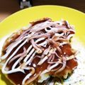 クックG3WUJV☆'s cooksnap of when they made 米粉と長芋のふわふわお好み焼き♪.