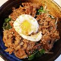 クック2J1CXP☆'s cooksnap of when they made もやしシャキ♡くせになる甘辛牛丼♡.