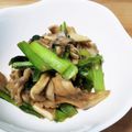 おかずさん88's cooksnap of when they made 小松菜と舞茸の中華炒め.