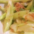 sugiさん's cooksnap of when they made ブロッコリー芯梅肉和え.
