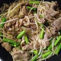 ラフロイグ31年's cooksnap of when they made 激ウマ！ニンニクの芽と豚肉のもやし炒め*.