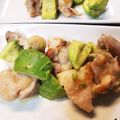 knkmym's cooksnap of when they made アボカド×鶏もも肉の塩だれバター炒め.