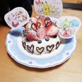 さるぱんだ's cooksnap of when they made 市販スイスロールで♪簡単ドームケーキ♡.