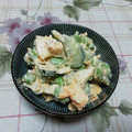 レオミウ's cooksnap of when they made 枝豆ときゅうりの卵サラダ.