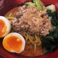 人妻物語's cooksnap of when they made 豆乳坦々麺.
