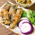 ♬ぶちこ♬'s cooksnap of when they made mさばの辛子タツタ揚げ.
