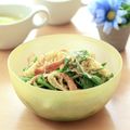 runa10's cooksnap of when they made 水菜と油揚げのサラダ.