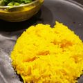 TeaChan214's cooksnap of when they made ３ステップで美味しい、ターメリックライス.