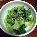 古賀竜一's cooksnap of when they made 簡単！チンゲン菜の常備おかず.