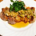 はーくんごーごー's cooksnap of when they made 鶏モモ肉のソテー☆香味ソースがけ.