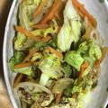 やーしー's cooksnap of when they made 春キャベツとれんこんのごまみそ炒め.