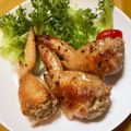 ひこモチ's cooksnap of when they made 簡単なのにごちそう感♪手羽先餃子.