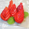 ＠迷子＠'s cooksnap of when they made 簡単！いちごの飾り切り.