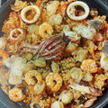クック6C3QUP☆'s cooksnap of when they made 男めし！旨味濃厚本格海鮮パエリア.