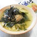 ＠迷子＠'s cooksnap of when they made 三陸わかめ盛っりもり塩らーめん.