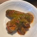 Yokchina's cooksnap of when they made しし唐の肉詰めトマト煮込み.