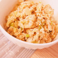 komugiko4's cooksnap of when they made 余った野菜炒めで☆炒飯☆.