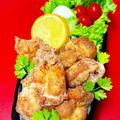 serafin's cooksnap of when they made 鶏の唐揚げ☆白だし☆米粉でサクサク.