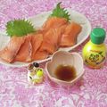 みかかめ's cooksnap of when they made 娘のサーモンのお刺身の食べ方.
