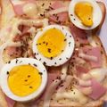 ☆ドキンちゃん☆”'s cooksnap of when they made 朝食に☆ゆで卵の玉葱とろ〜りトースト♪.