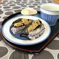 きっかママ's cooksnap of when they made 寿司のりで３回折るおにぎらず.