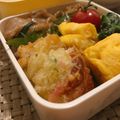 ONE★MAYU★'s cooksnap of when they made お弁当に♡紅生姜と竹輪のころころ天ぷら.