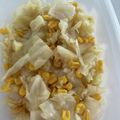 Erikぷん's cooksnap of when they made コーンとキャベツの和え物 こども 副菜.