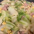 ハミングバード91's cooksnap of when they made キャベツと豚ひき肉の卵炒め.