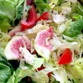 Moggieneko's cooksnap of when they made デパ地下風♬鶏ハムといちじくのサラダ.
