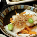 あず7225's cooksnap of when they made 梅干し塩昆布で簡単◎大根の箸休め.