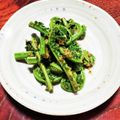 milestone★'s cooksnap of when they made ❀こごみの胡麻マヨおひたし❀.