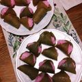 minmo2✳️2's cooksnap of when they made 炊飯器で簡単★もち米の桜餅♪.