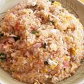 鶏ガラ0529's cooksnap of when they made 簡単うまいソーセージのパラパラチャーハン.